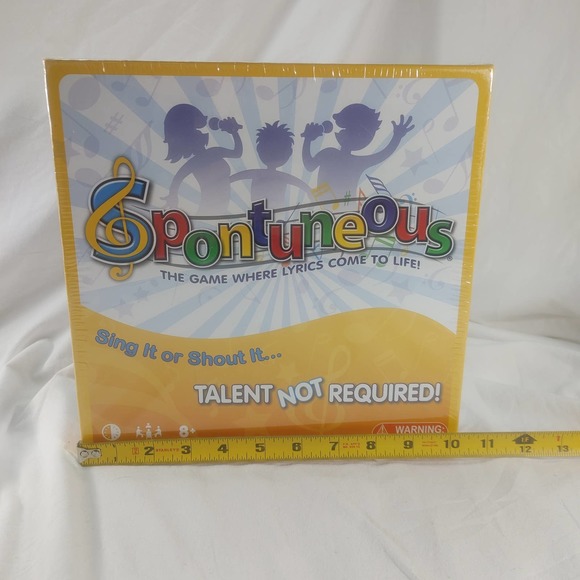 Spontuneous The Game Where Lyrics Come To life New - Picture 3 of 3